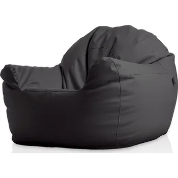 Sedací pytel SakyPaky sedací vak WAAW křeslo italská eko kůže šedá