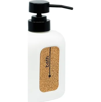 Dávkovač mýdla BISK Erga Corsa, dávkovač mýdla na postavení, bílá matná, ERG-05578