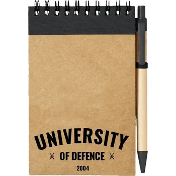 Sešit Poznámkový blok University of defence