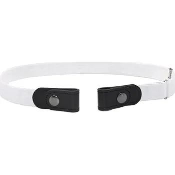 Opasek Hladký černý pásek se zaháknutím za poutka Barva: Bílá