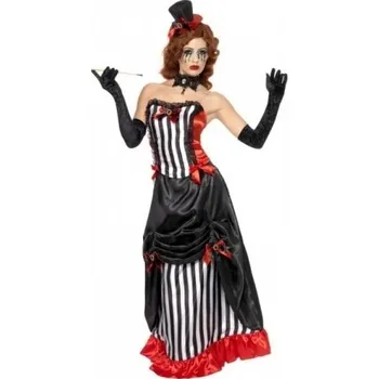 Karnevalový kostým Dámský kostým - Vamp kabaretní tanečnice L