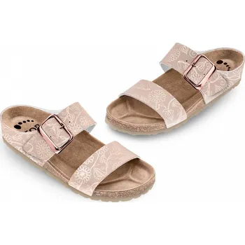 Pracovní obuv Obuv zdravotní FORcare 303007 béžová potisk květiny Velikost: 41