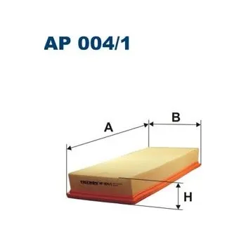 Vzduchový filtr Vzduchový filtr FILTRON AP 004/1
