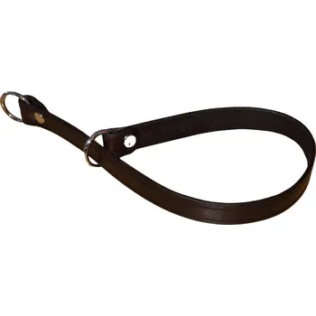 Obojek pro psa Zubíček Stahovací obojek z ploché kůže Velikost: 40cm
