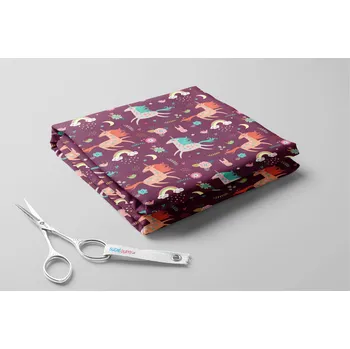 Softshell s beránkem, Pohádkový jednorožec Barva: Fialová