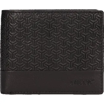 Peněženka Pánská kožená peněženka Lagen BLC/5316/222 černá