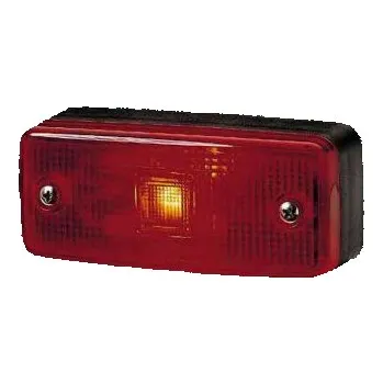 Přídavný světlomet Poziční světlo červené 12/24V T4W 709