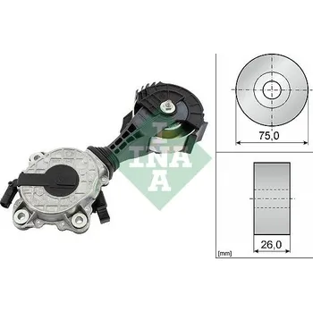 Napínák, žebrovaný klínový řemen Schaeffler INA 534 0425 10