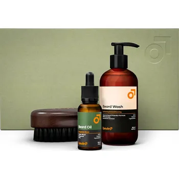 Péče o vousy Beviro Beard set Bergamia Wood Kompletní sada na vousy