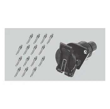 Elektrická zásuvka Zásuvka 15-polová, 24V, ADR/GGVS 4179