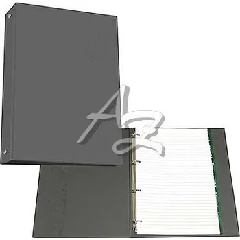 Blok blok A5 100listů, linka, ABCrejstřík, Karis, Plastik, Šedý