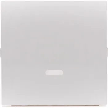 vypínač KONTAKT-SIMON S.A. Kryt bílý pro spínače a tlačítka s orientačním podsvícením DKW1L/11