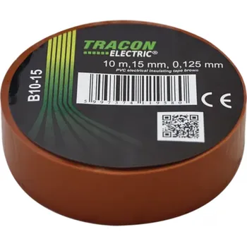 Izolační páska Tracon electric Páska izolační hnědá 10mx15mm