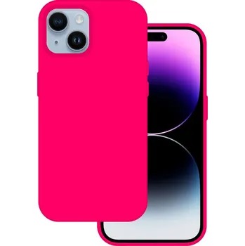 Pouzdro na mobilní telefon Tel Protect Silicone Premium pro Iphone 15 Plus růžový
