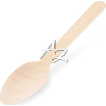 Příbor lžíce ze dřeva XL 160mm/100ks