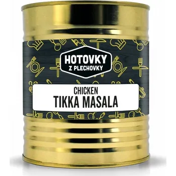 Hotové jídlo Hotovky z plechovky Chicken Tikka Masala v plechovce Velikost: 800 g