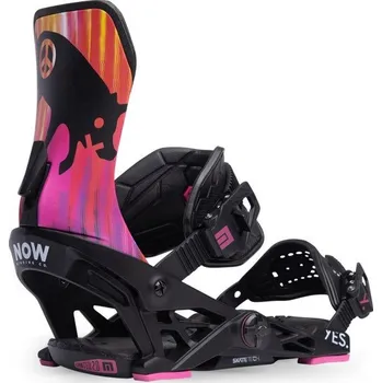 Vázání na snowboard NOW vázání - Bng Yes Collab Black Pink (BLACK) velikost: M