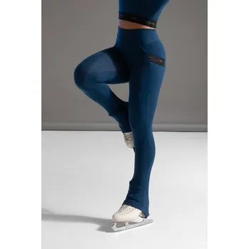 Dívčí kraťasy Intermezzo,Legíny přes brusli 5330, modrá 140-152