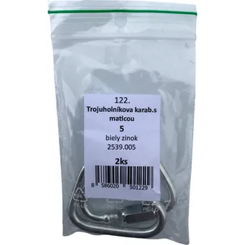 karabina SVX Karabina s maticí trojúhelníková Zn - blistr 121 4mm č121