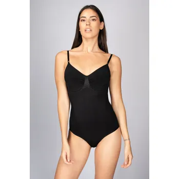 Dámské stahovací prádlo Body dámské stahovací bezešvé BODY SS CONTROLBODY GOLD Barva: Černá, Velikost: M/L