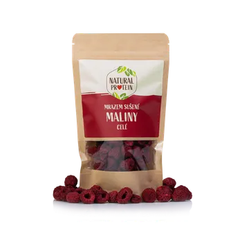 Sušené ovoce NaturalProtein Mrazem sušené maliny - celé 35 g