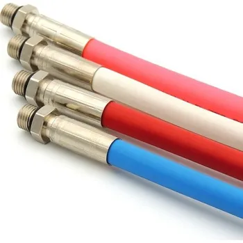 Hadice k manometru JTLine HP, bílá, 80 cm