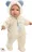 Llorens 14208 Realistická panenka v overalu, Baby Enzo