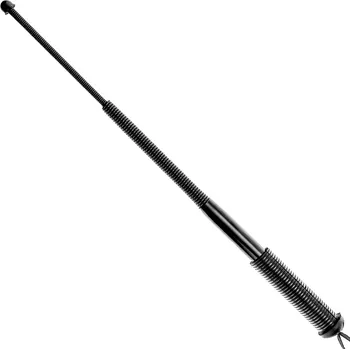 Teleskopický obušek Teleskopický pružinový obušek 21“ 53cm (Prostředek sebeobrany - ohebný obušek)