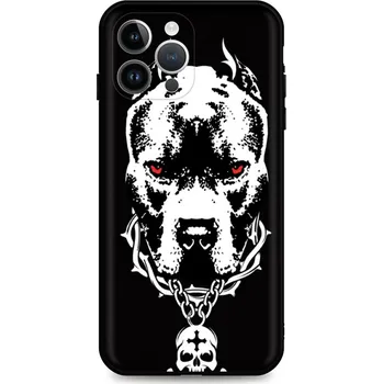 Pouzdro na mobilní telefon Kryt iPhone 14 Pro Fighting Dog (obal neboli pouzdro na iPhone 14 Pro)