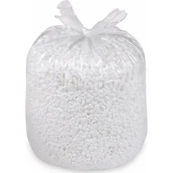 Pytle na odpadky Sáček do koše (HDPE) bílý 60 x 72 cm 60L `L` [20 ks]