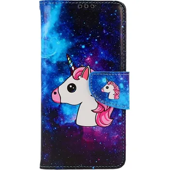 Pouzdro na mobilní telefon Pouzdro Xiaomi Redmi Note 12S knížkové Space Unicorn (kryt neboli obal na Xiaomi Redmi Note 12S)