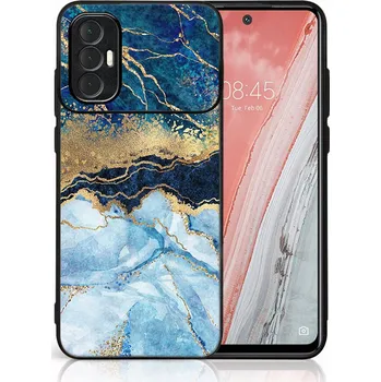 Pouzdro na tablet VSECHNONAMOBIL 67219 MY ART Ochranný obal Tecno Spark 8 Pro BLUE MARBLE (141)