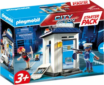 Stavebnice Playmobil Playmobil City Action 70498 Starter Pack Policie