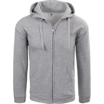 Pánská mikina Procera MIKINA S KAPUCÍ NA ZIP 280G ŠEDÁ Velikost: L
