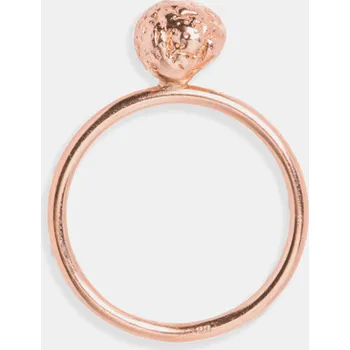 Prsten Eliška Lhotská Jewellery NEW ARCHEOLOGY Artefakt zlatý prsten kulička Au 585/1000 - růžové zlato Velikost prstenu: 52