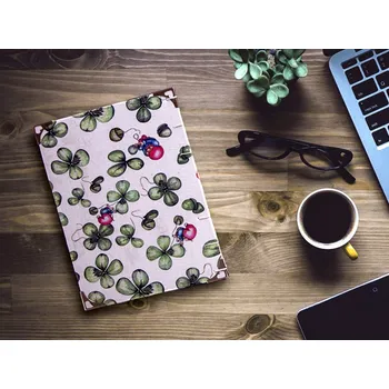 Zápisník KSDart.cz Ručně vázaný zápisník - Skřítkové Jarní