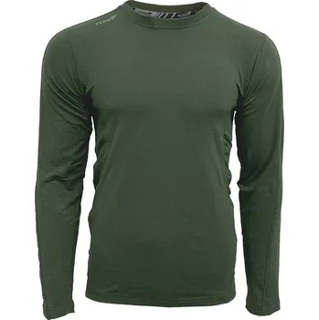 Pánské tričko Triko s dlouhým rukávem Texar Base Layer, Zelené