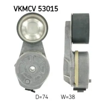 Rozvod motoru Napínací kladka pro VOLVO B, F, FH, FL, NH (1999-) - SKF 20088