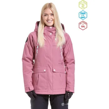 dámská zimní bunda na lyže/snowboard Meatfly Terra Jacket 2022 Dusty Rose S