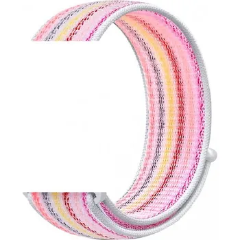 Příslušenství k chytrým hodinkám Nylonový provlékací sportovní řemínek 20mm pro Samsung / Huawei / Xiaomi / Garmin Barva: Barevné pruhy 1, Typ: 80