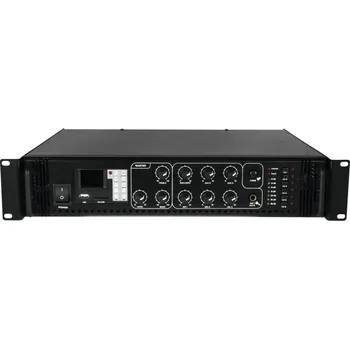 Hi-Fi Zesilovač Omnitronic MPZ-120.6P, 100V 6-zónový mixážní zesilovač, 120W, MP3