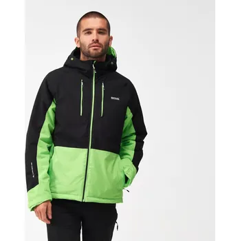 Pánská větrovka Pánská bunda Regatta HIGHTON III černá/zelená L