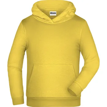 Chlapecká mikina Daiber Dětská mikina s kapucí JN 796K Velikost: L, Barva: žlutá