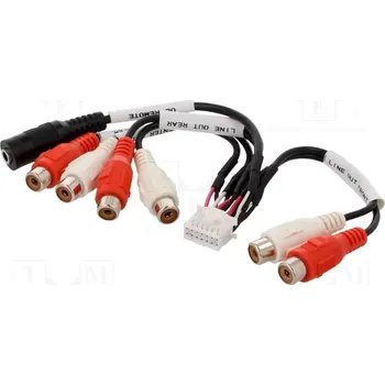 Autorádio Konektor; RCA; JVC; PIN: 14