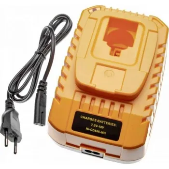 TopTechnology Nabíječka AKU baterie Dewalt Ni-MH, Ni-CD s napětím 7,2V 9,6V 10,8V 12V 14,4V 18V