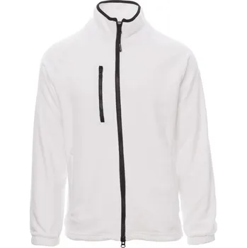 pracovní bunda Pánská fleecová bunda Payper NORWAY Barva: Bílá, Velikost: 5XL