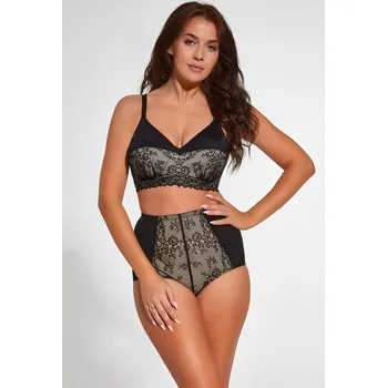 Dámské oblečení Gaia BS 001 Doris M22 měkká podprsenka s kosticí bez kostic Černá 75D