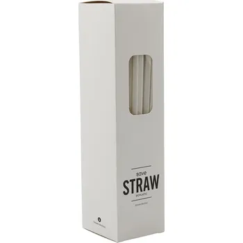 Příbor House Doctor, Brčka Save z polylaktidu 100 ks - Formadore