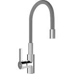 MEXEN - Flex dřezová baterie, chrom/ šedá 670900-06