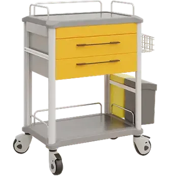 OVM - 22 vozík zdravotnický 2-zásuvkový, žlutá